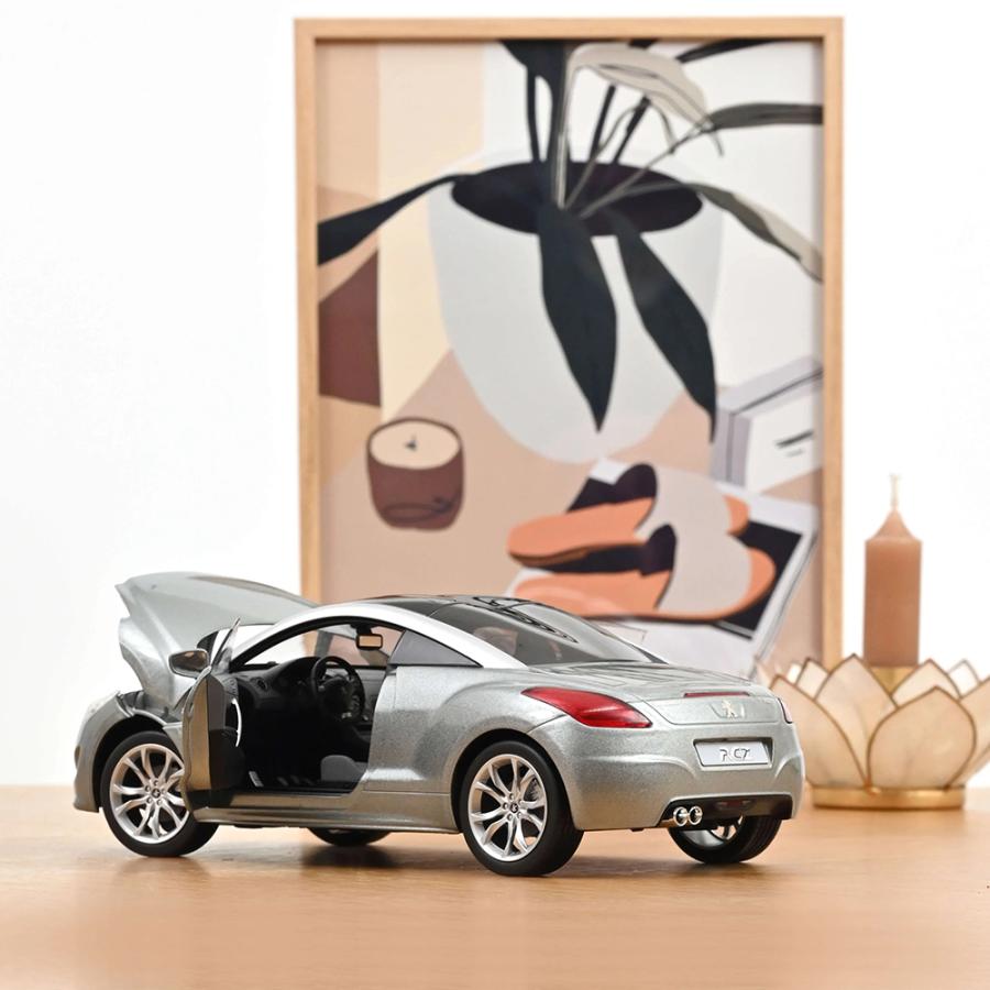 ノレブ（NOREV） 1/18 プジョー RCZ 2010年式 マーキュリーグレー