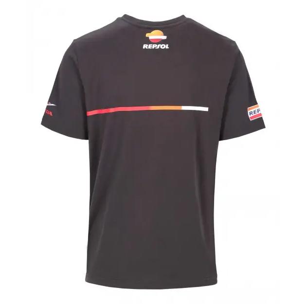 レプソル ホンダ オフィシャル Repsol HONDA ロゴ Tシャツ アンスラサイト グレー 灰色 公式 MotoGP バイク｜formula-sports｜02