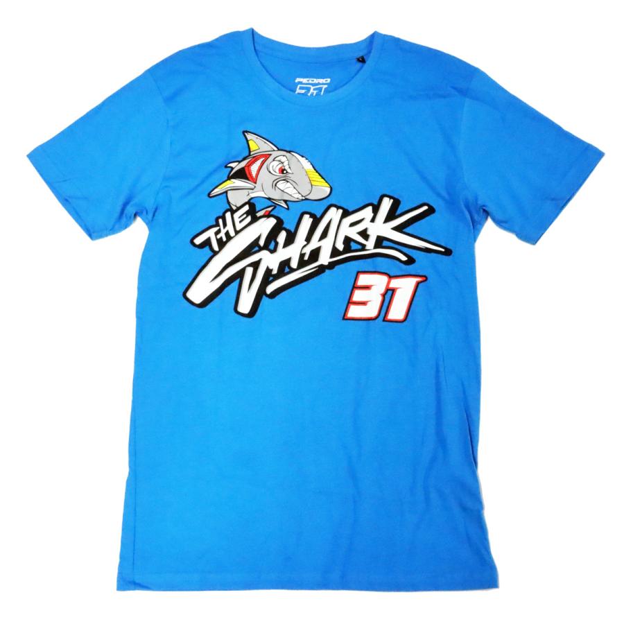 50%OFFセール】ペドロ アコスタ 31 ザ シャーク Tシャツ ブルー MotoGP