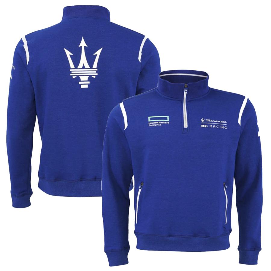 フォーミュラE マセラティ MSG レーシング チーム ジップ スウェット Maserati（マセラティ） 【40%OFFセール】フォーミュラE MSG