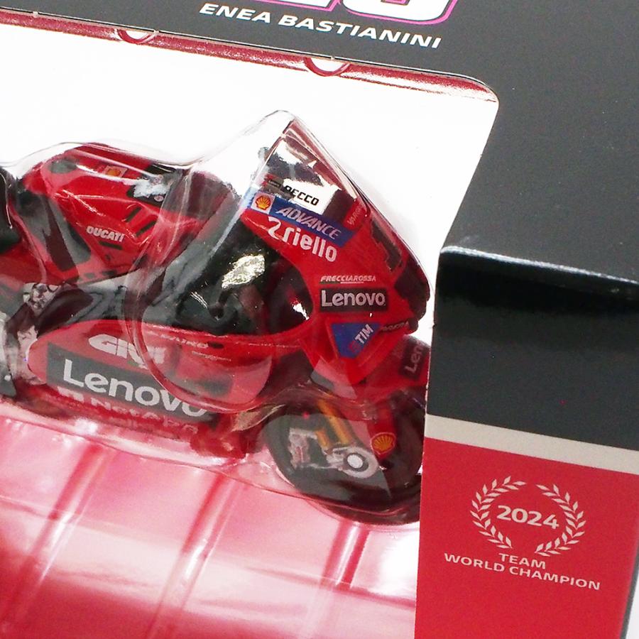 マイスト 1/18 ドゥカティ デスモセディチ GP24 チーム レノボ
