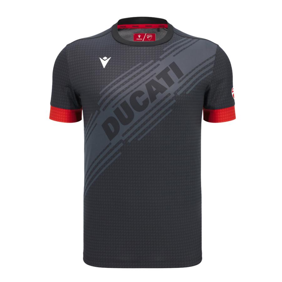 DUCATI（ドゥカティ） マクロン ジャージ Tシャツ ダークグレー MotoGP