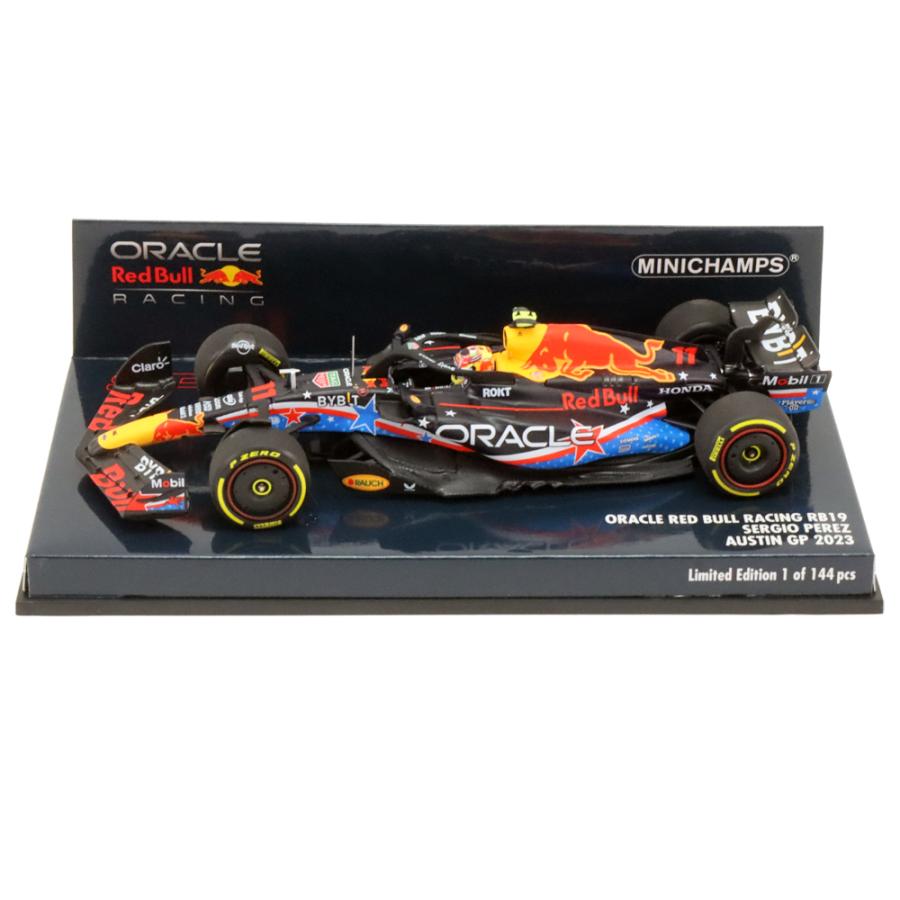 ミニチャンプス 1/43 オラクル レッドブル レーシング RB19 セルジオ