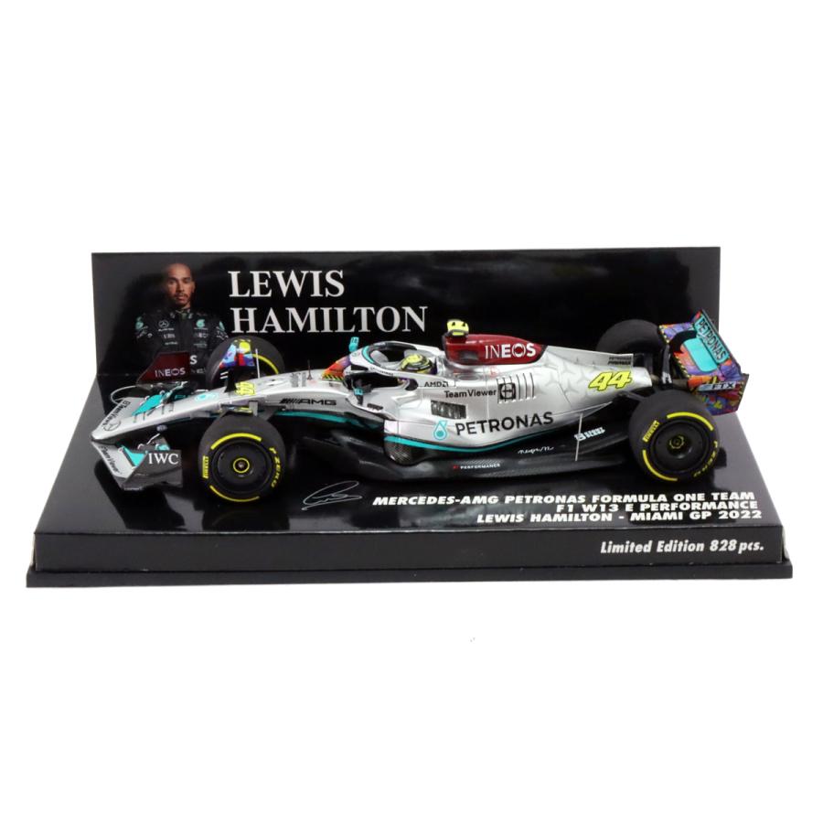 ミニチャンプス1/432023年ルイスハミルトン ミニチャンプス 1/43 メルセデス AMG W13 E パフォーマンス 2022年