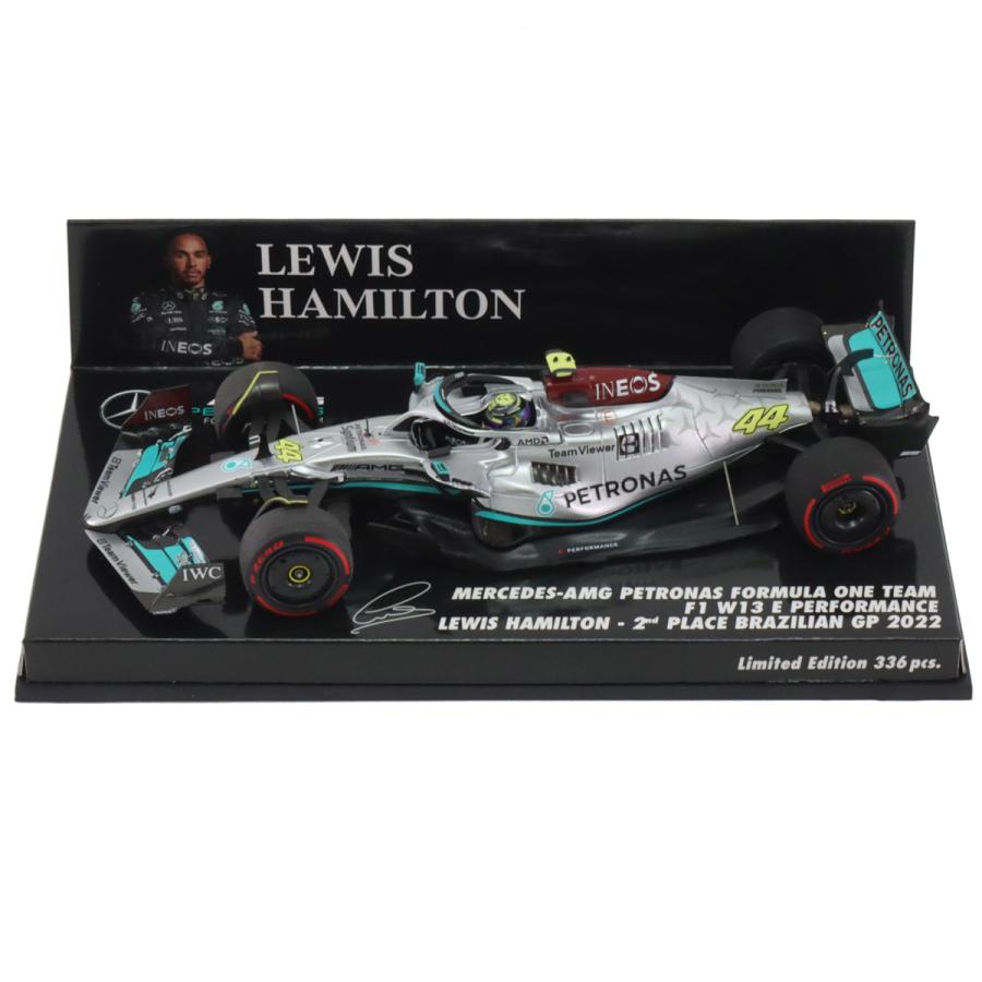 50%OFFセール】ミニチャンプス 1/43 2022年 メルセデス AMG W13 ルイス