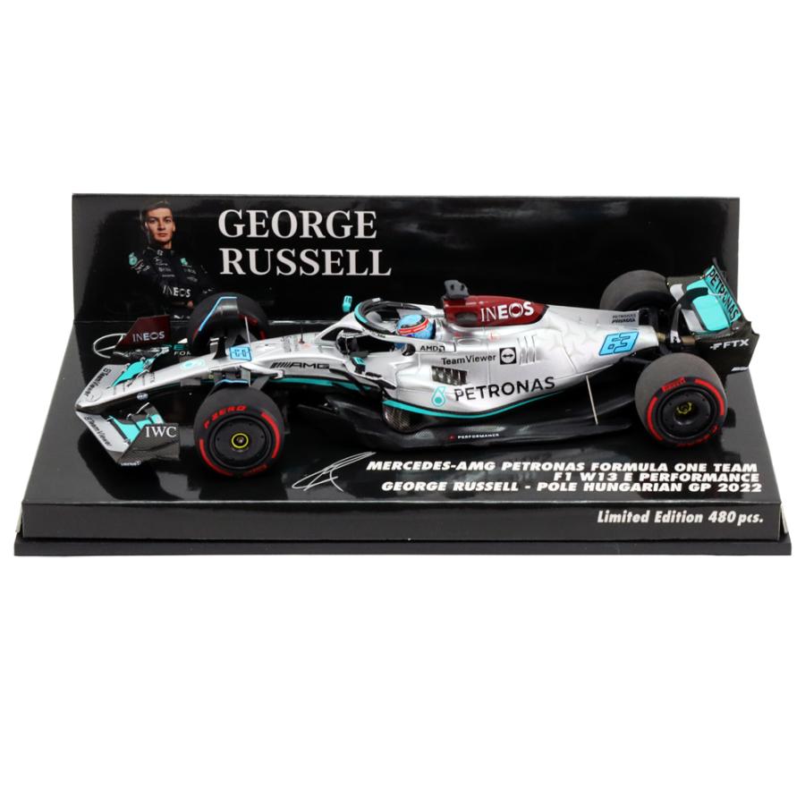 1/43 ミニチャンプスF1 メルセデス-AMG W13 ジョージ ラッセル ミニチャンプス 1/43 メルセデス AMG W13 E パフォーマンス 2022年