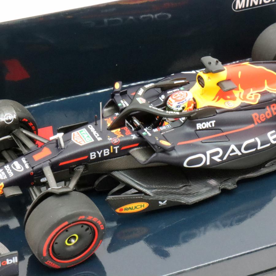 ミニチャンプス 1/43 オラクル レッドブル レーシング RB19 2023年 バーレーンGP ウィナー マックス フェルスタッペン モデルカー F1 417230101｜formula-sports｜04