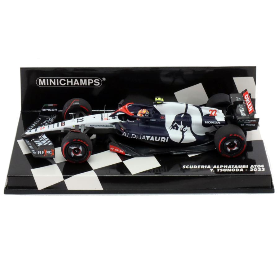 ミニチャンプス 1/43 スクーデリア アルファタウリ AT04 角田 裕毅 