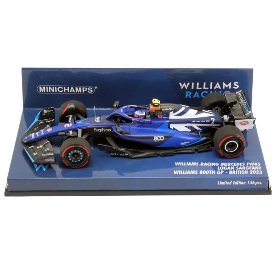ミニチャンプス 1/43 ウィリアムズ レーシング FW45 ローガン