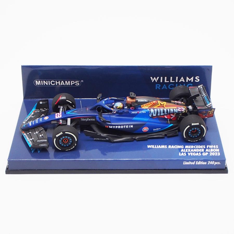 ミニチャンプス 1/43 ウィリアムズレーシング メルセデス FW45