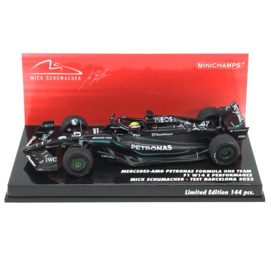 ミニチャンプス 1/43 メルセデス AMG ペトロナス F1チーム W14 E