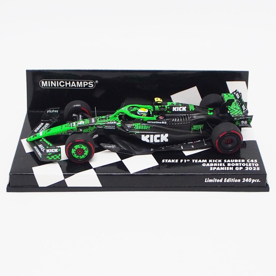 ミニチャンプス 1/43 キック ザウバー F1 ニコ ヒュルケンベルグ ミニチャンプス 1/43 ステーク F1チーム キック ザウバー C45 N