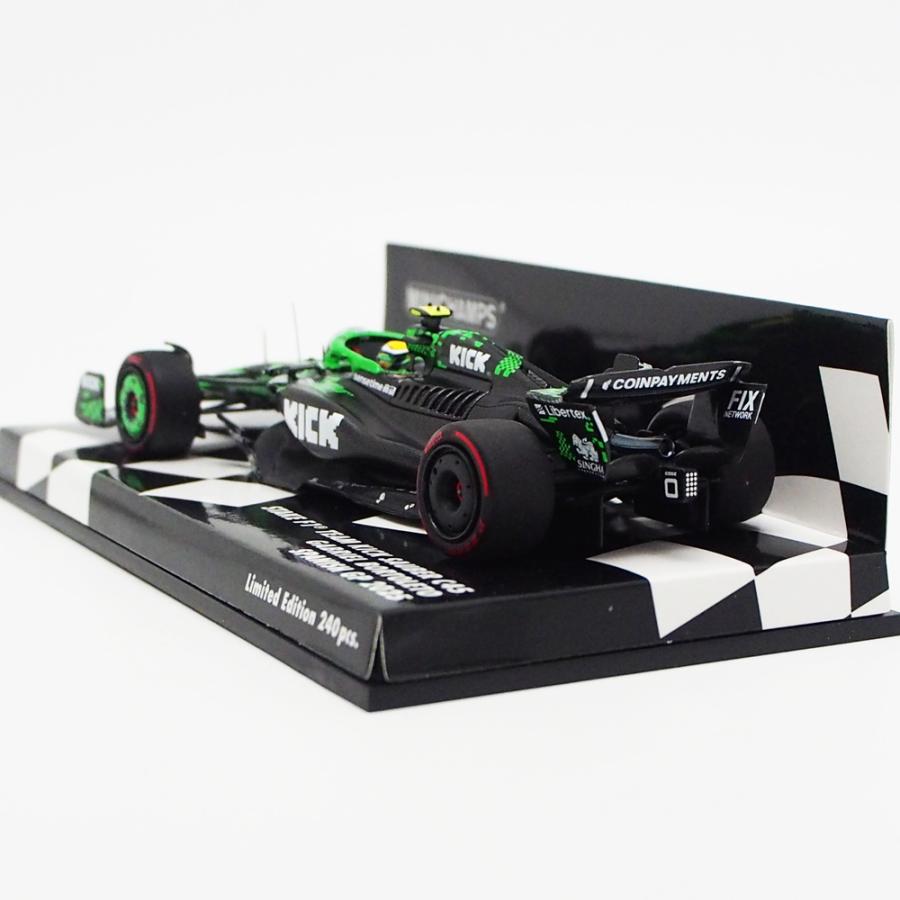 ミニチャンプス 1/43 ステーク F1 チーム キック ザウバー C45 #5