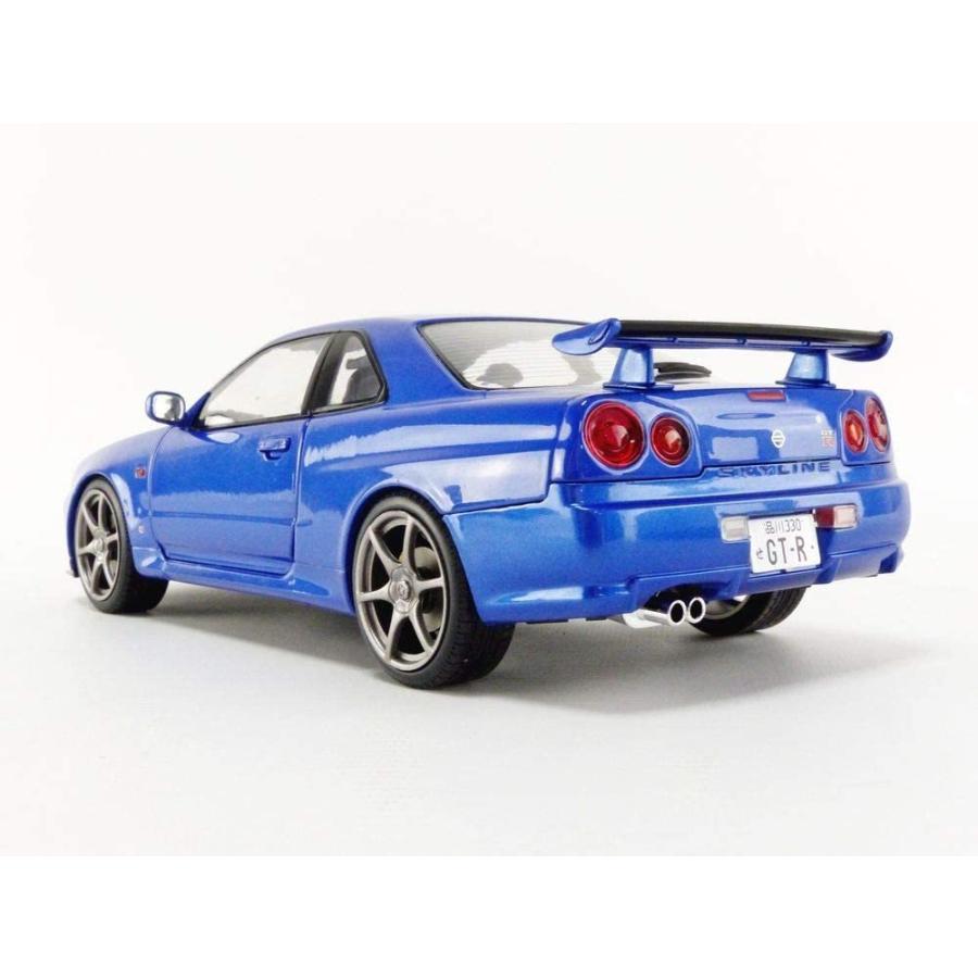 Solid 1 18 ニッサン 日産 Nissan Gt R R34 ブルー 日本車 ミニカー モデルカー 模型 ミニチュア Formula Sports 通販 Yahoo ショッピング
