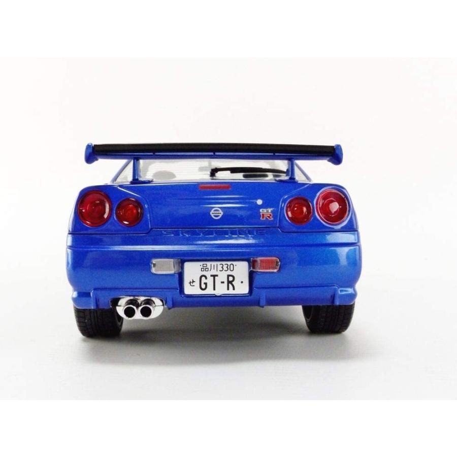 Solid 1 18 ニッサン 日産 Nissan Gt R R34 ブルー 日本車 ミニカー モデルカー 模型 ミニチュア Formula Sports 通販 Yahoo ショッピング