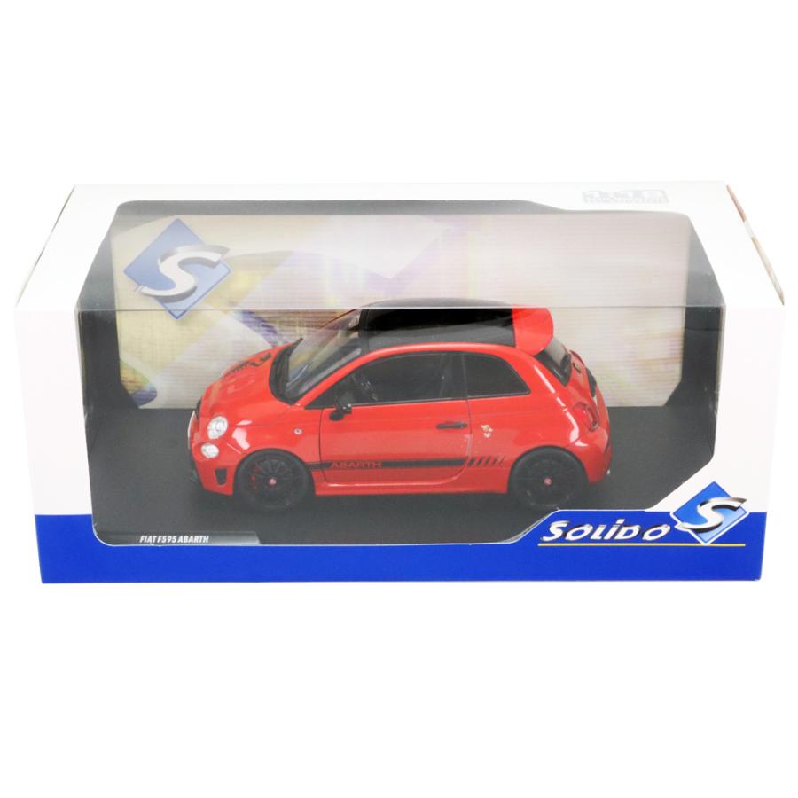 S.O.L.I.D ソリド 1/18 フィアット F595 アバルト 2022年 模型
