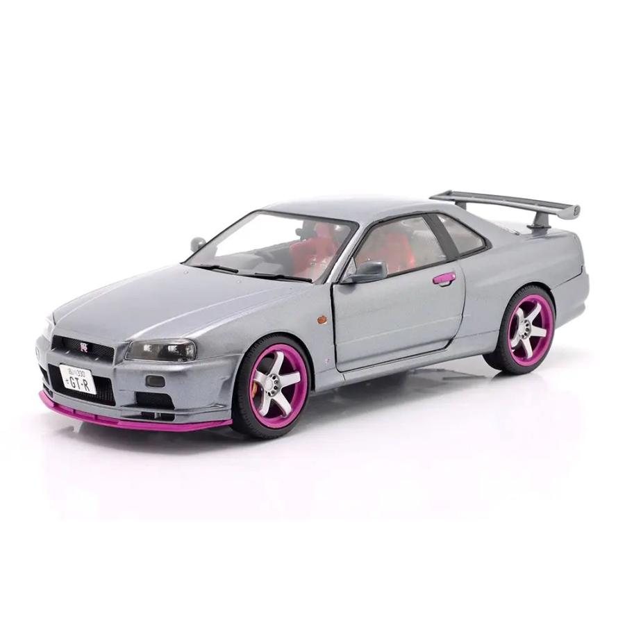 SOLIDO ソリド 1/18 日産 スカイライン GT-R（R34）1999年式 グレー