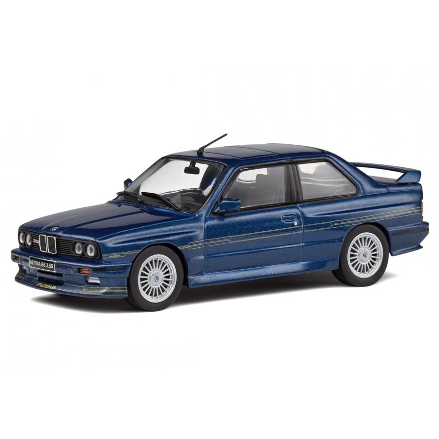 ソリッド 1/43 BMW アルピナ E30 B6 ブルー 青 模型 ミニチュア 