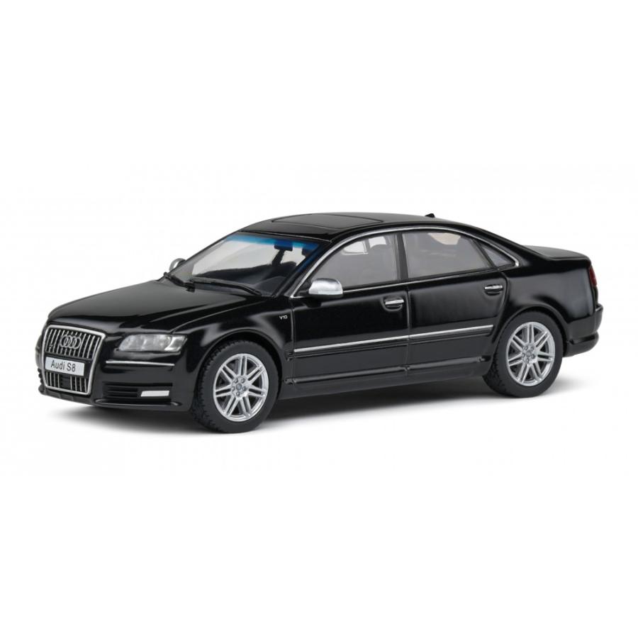 ソリッド 1/43 アウディ Audi S8 (D3) ブラック 模型 ミニチュア 