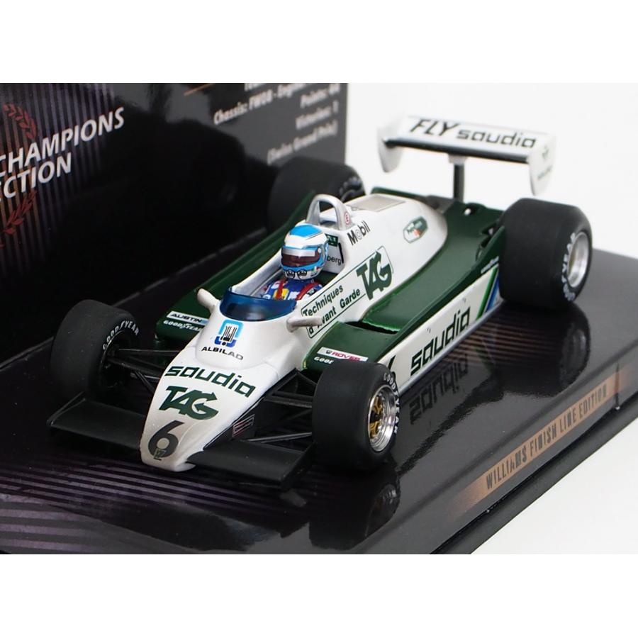 ミニチャンプス　F1 TAG WILLIAMS TEAM FW08 ミニチャンプス 1/43 TAG ウィリアムズ チーム FW08 1982年 F1