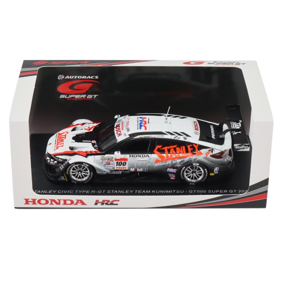 スパーク 1/43 No.100 STANLEY CIVIC TYPE R-GT スタンレー チーム