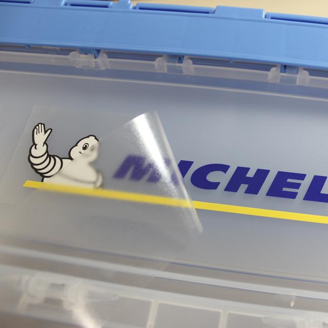 ミシュラン（MICHELIN） オフィシャル ビバンダム ロゴ ステッカー