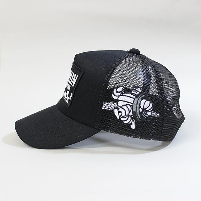 ミシュラン オフィシャル Michelin ビバンダム メッシュ ベースボール キャップ 帽子 ブラック 黒 公式｜formula-sports｜03
