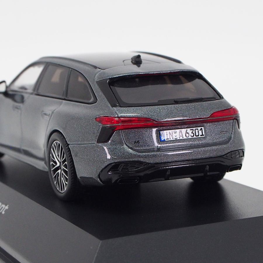 1/43 アウディ　A6アバント　ディーラー品　ミニカー　ブラック ノレブ（NOREV） 1/43 アウディ A6 アバント デイトナグレー アウディ