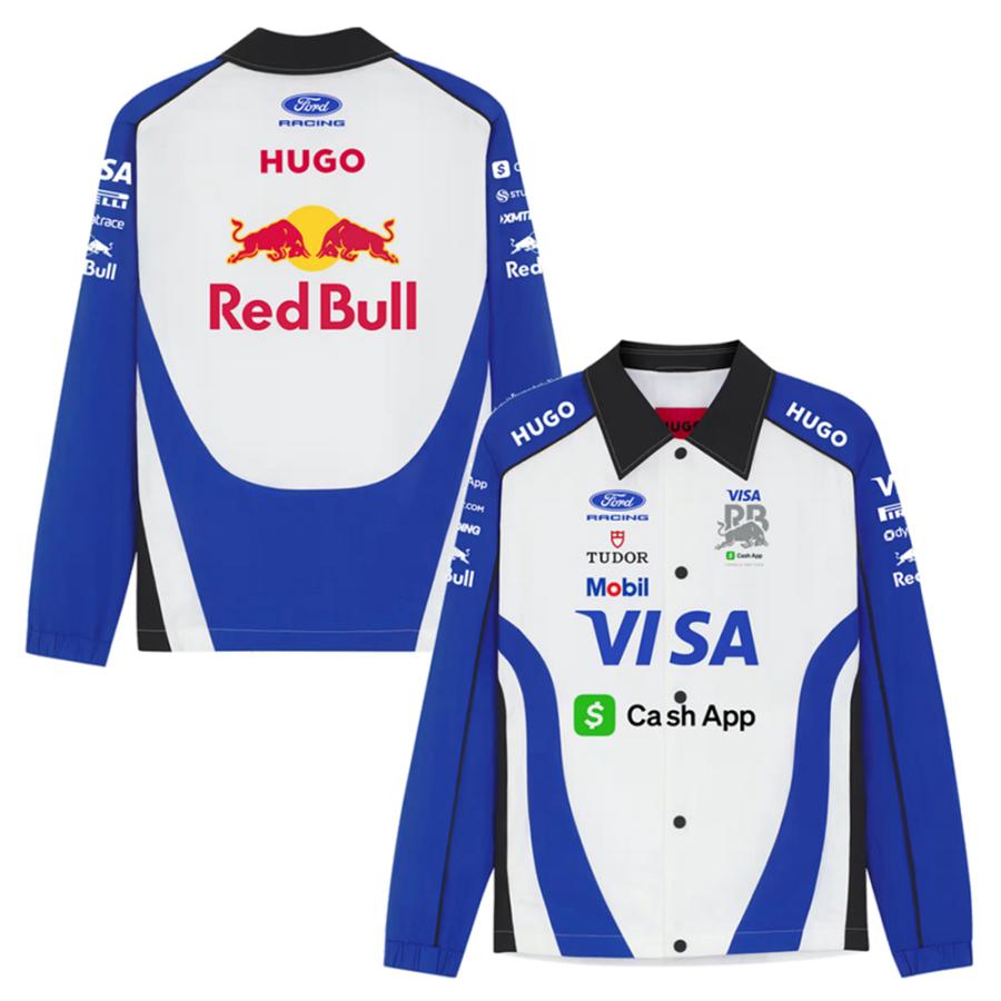 HUGO 2026 レーシングブルズ チーム レプリカ ジャケット ユニセックス