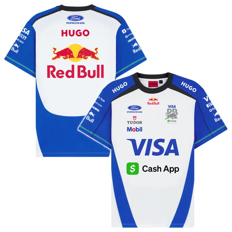HUGO レディース 2026 レーシングブルズ チーム レプリカ Tシャツ