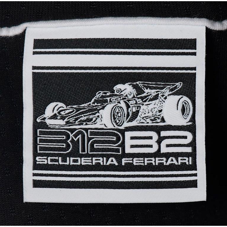 極美品 90s LL フェラーリ×マレリ 刺繍 スウェット F1 企業物 黒 PUMA（プーマ） スクーデリア フェラーリ オフィシャル 312 B2 レース