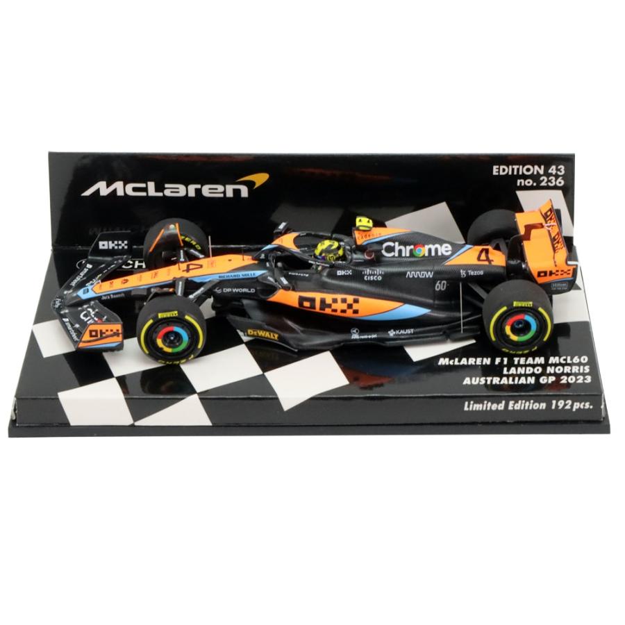 ミニチャンプス 1/43 マクラーレン F1 チーム MCL60 ランド ノリス