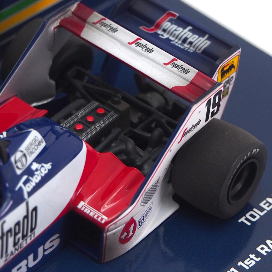 ミニチャンプス 1/43 トールマン ハート TG183B アイルトン・セナ 1984