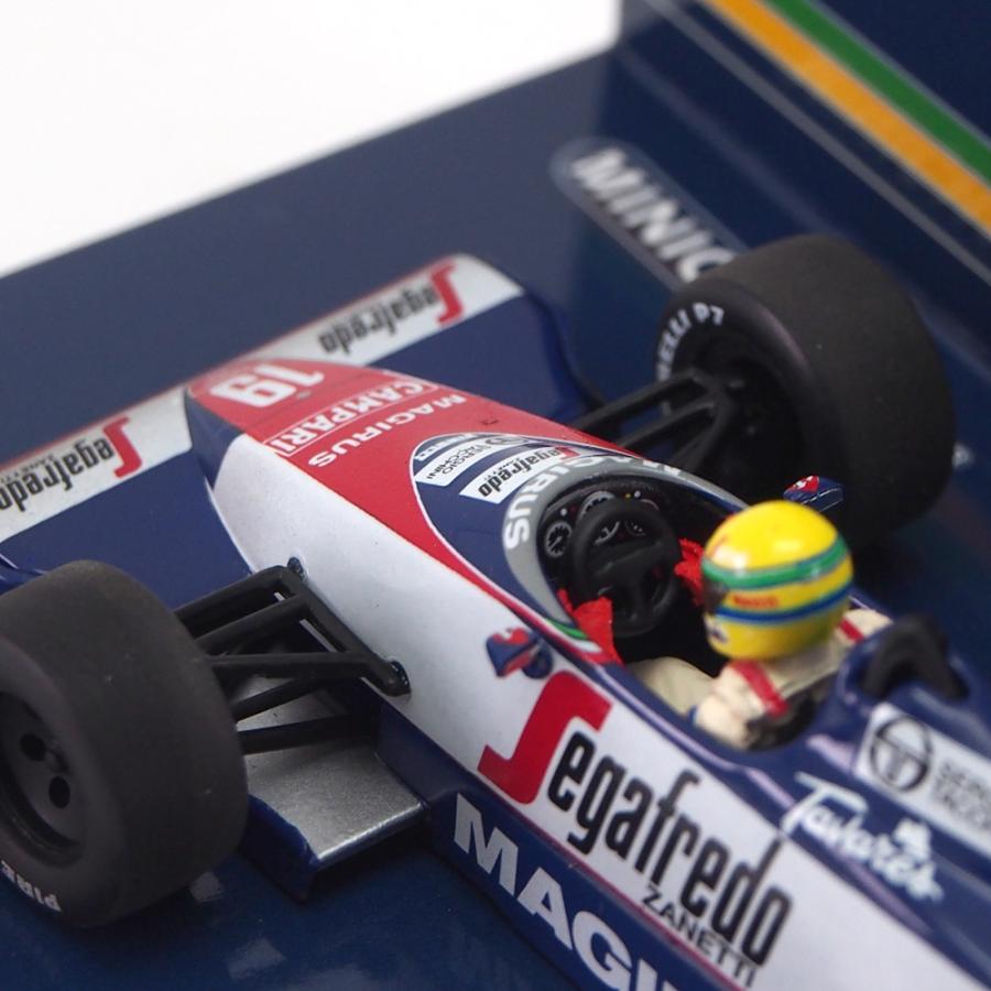 ミニチャンプス 1/43 トールマン ハート TG183B アイルトン・セナ 1984