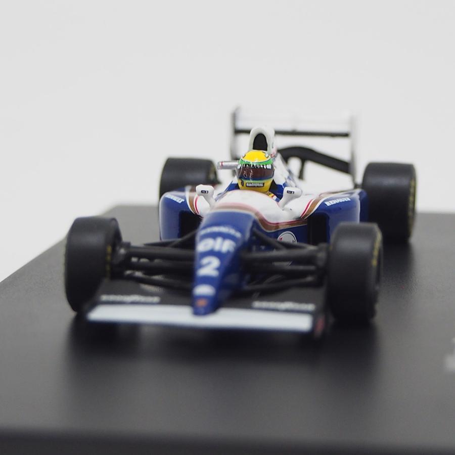 ミニチャンプス F1 ウィリアムズ FW16 アイルトン セナ ロスマンズ仕様 ミニチャンプス 1/64 ウィリアムズ ルノー FW16 #2 アイルトン セナ