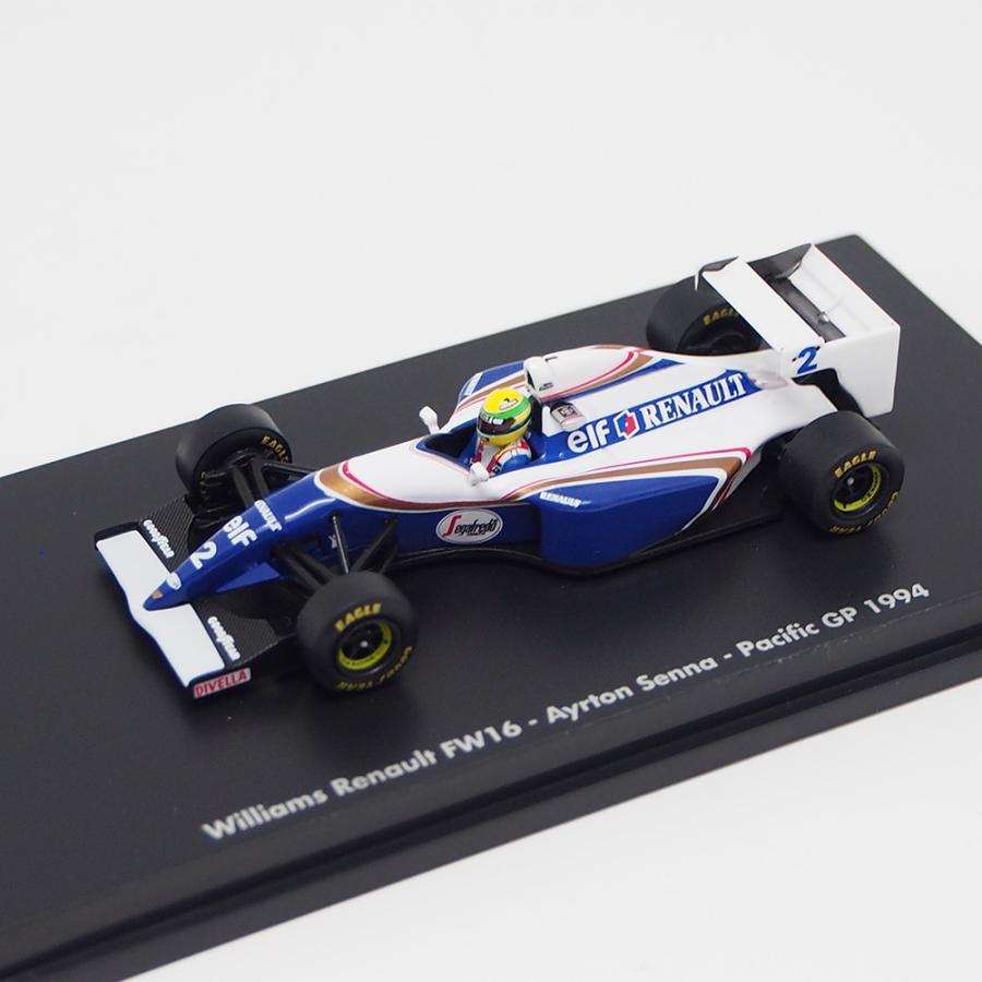 ミニチャンプス 1/64 ウィリアムズ ルノー FW16 #2 アイルトン セナ