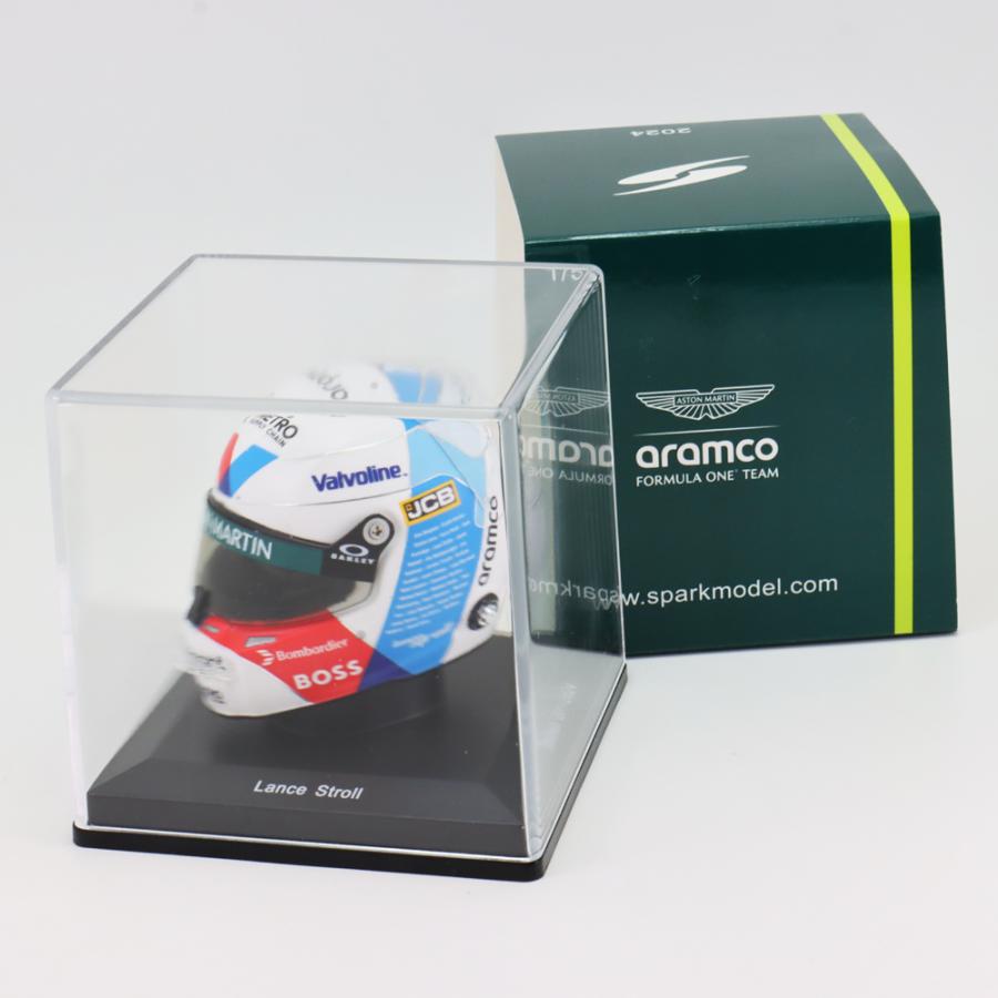 非売品限定Aston Martin F1 ミニチュアヘルメット スパーク 1/5 スケール ヘルメット アストンマーティン F1 チーム
