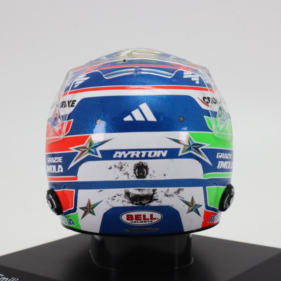 Spark 2025年エミリア・ロマーニャGP キミ・アントネッリ ヘルメット スパークモデル スパーク 1/5 スケール ヘルメット メルセデス F1