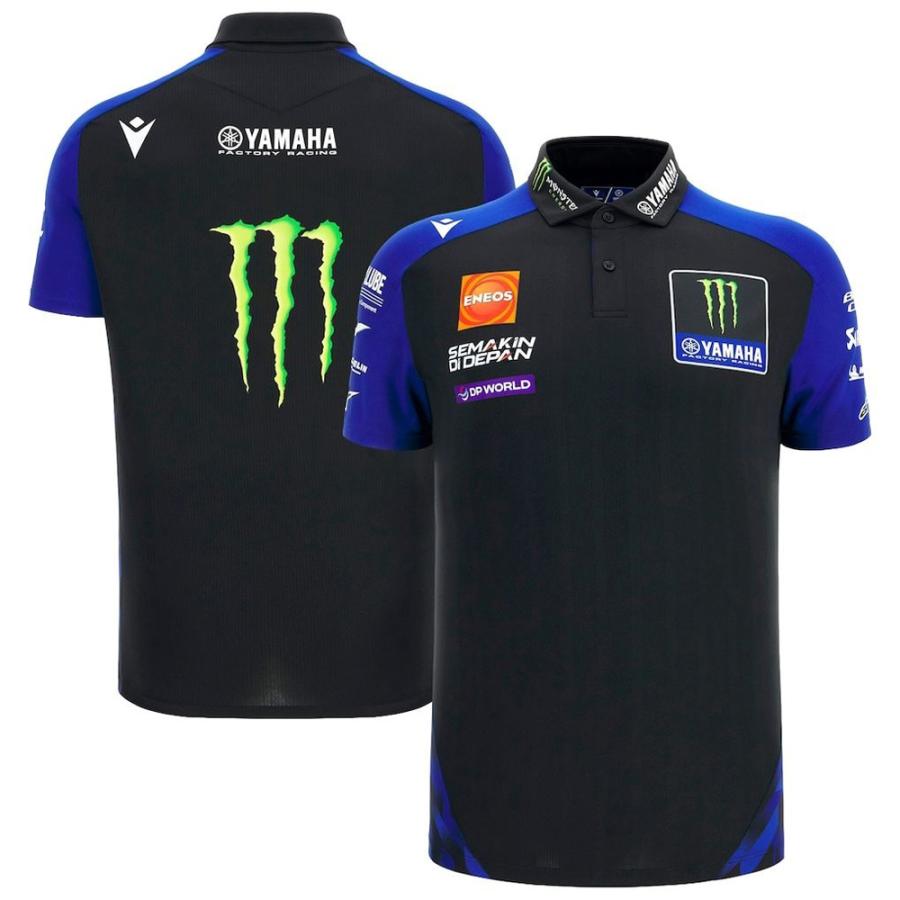 2026 モンスターエナジー ヤマハ MotoGP チーム レプリカ ポロシャツ