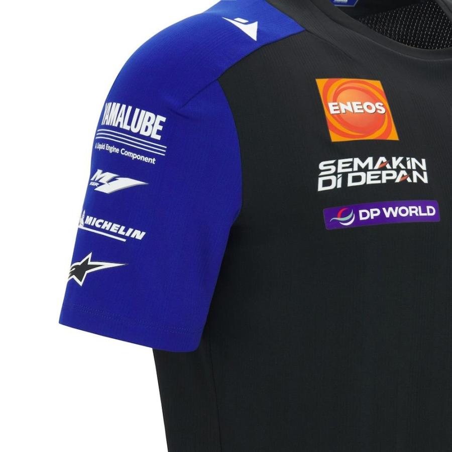 YAMAHA ヤマハ デサント MotoGP コラボ　半袖Tシャツ Lサイズ 2026 モンスターエナジー ヤマハ MotoGP チーム レプリカ Tシャツ