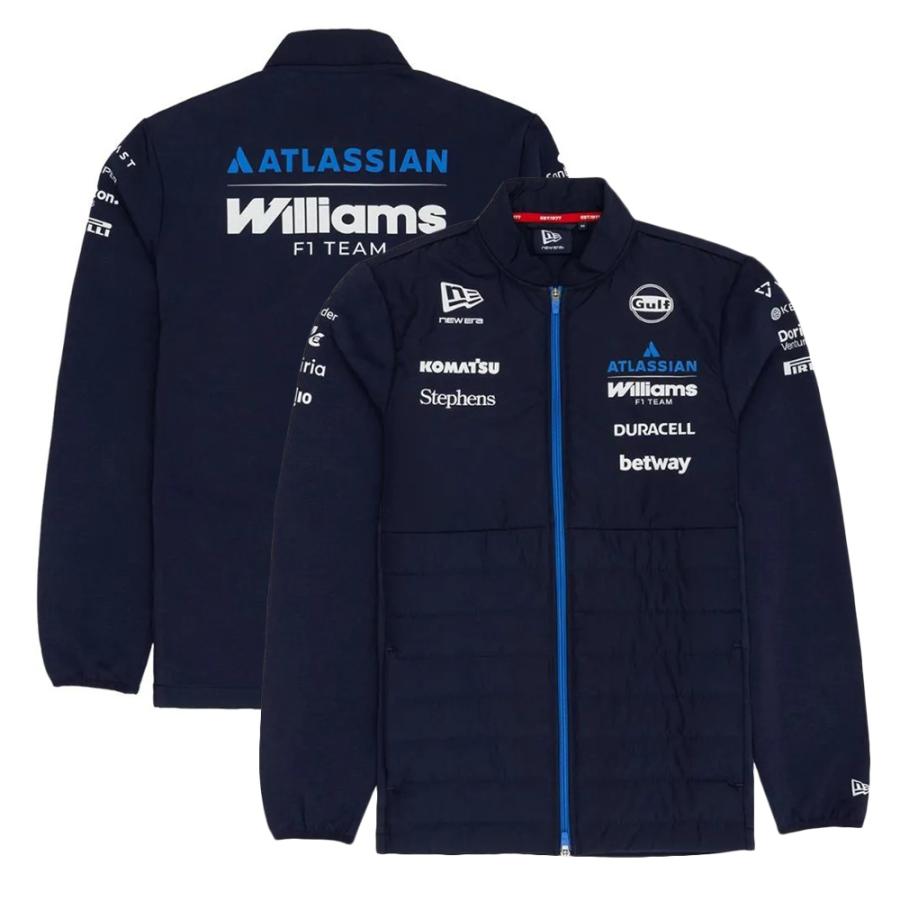 2026ウィリアムズ　F1 チーム　スタッフ用　ハイブリッドジャケット　支給品 NEW ERA（ニューエラ） 2026 アトラシアン ウィリアムズ レーシング