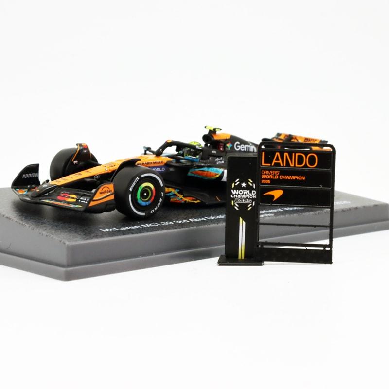 スパーク 1/64 マクラーレン F1 チーム MCL39 ランド ノリス 2025年