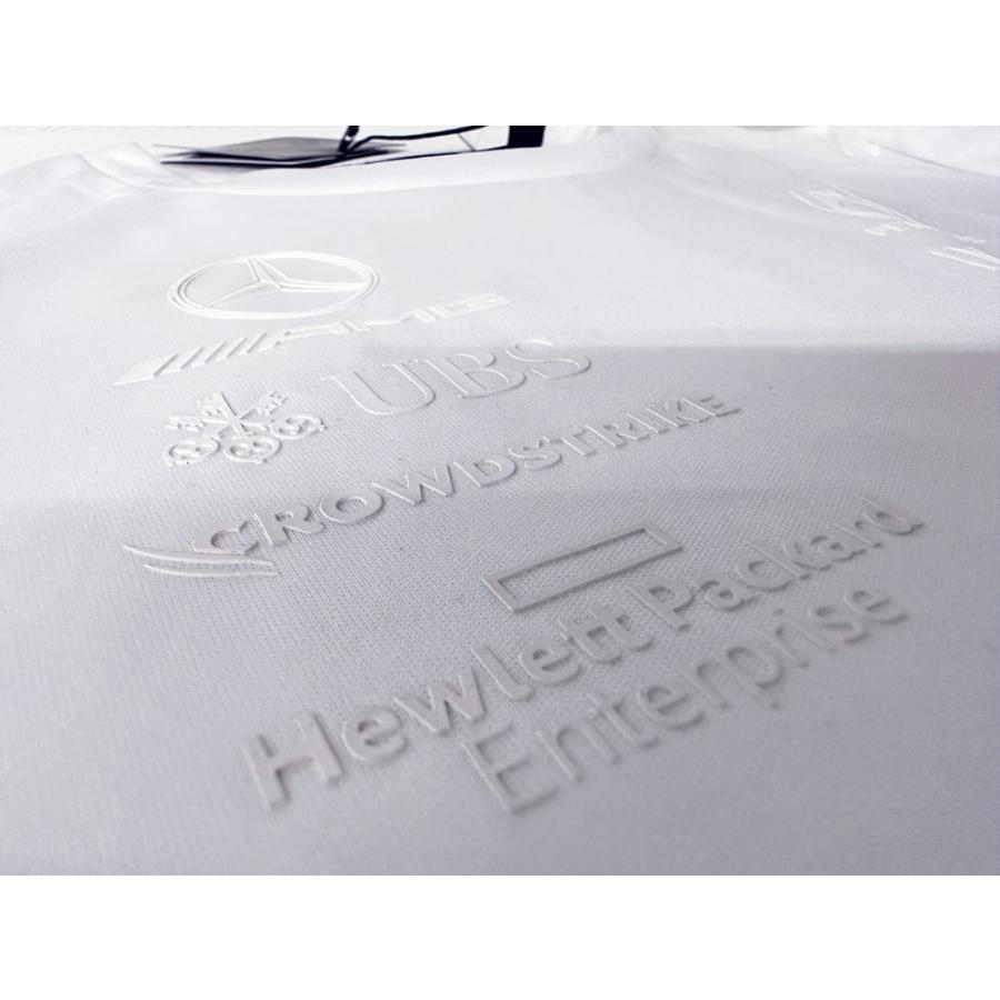 【40%OFFセール】 2023 メルセデス AMG ペトロナス チーム オフィシャル ステルス Tシャツ ホワイト 白 公式 F1｜formula-sports｜04
