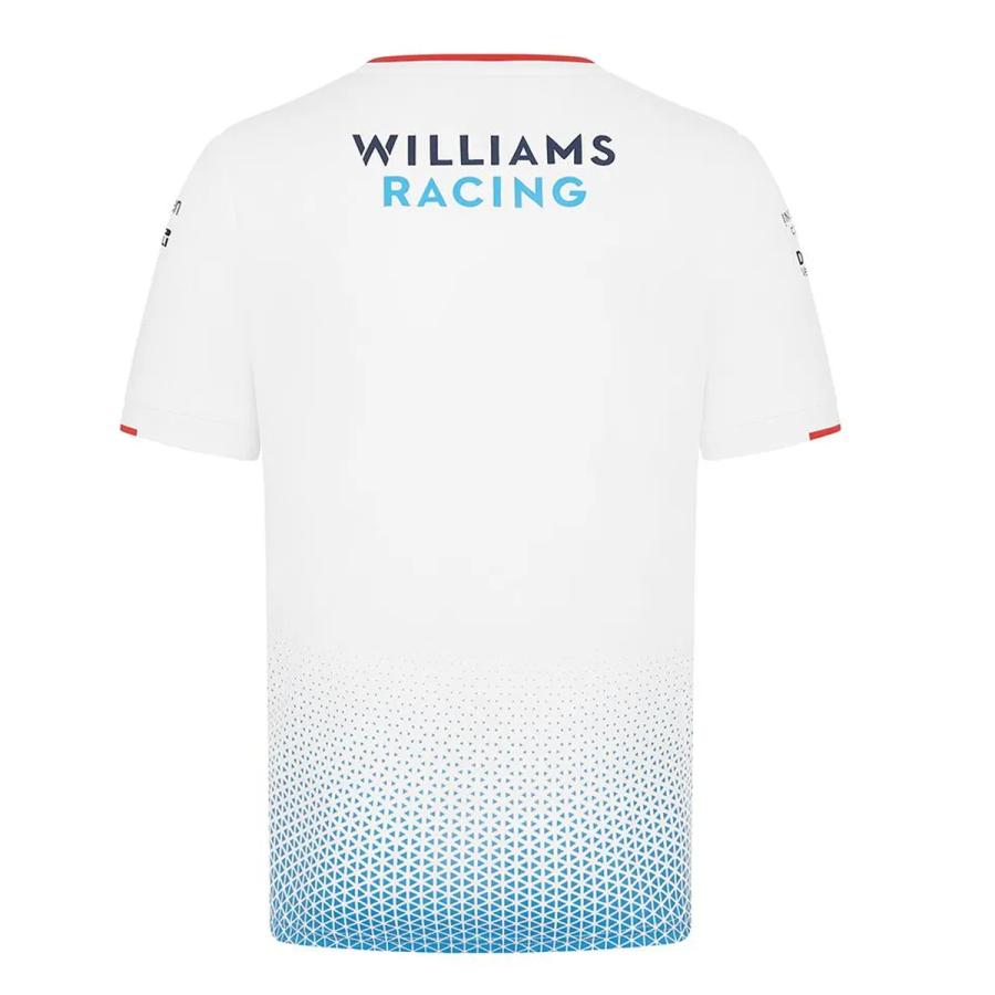 2024 ウィリアムズ レーシング チーム ジャージー Tシャツ 公式 2024 ウィリアムズ レーシング チーム ジャージー Tシャツ 公式
