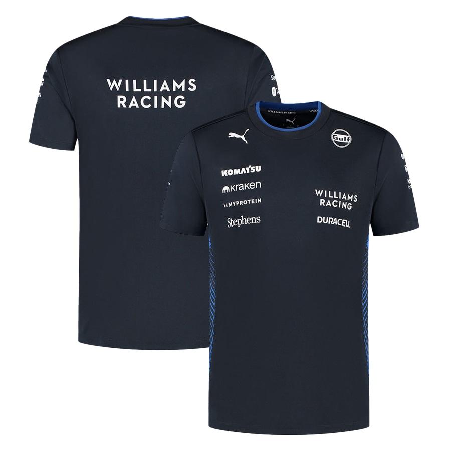 PUMA 2025 ウィリアムズ レーシング チーム Tシャツ ネイビー