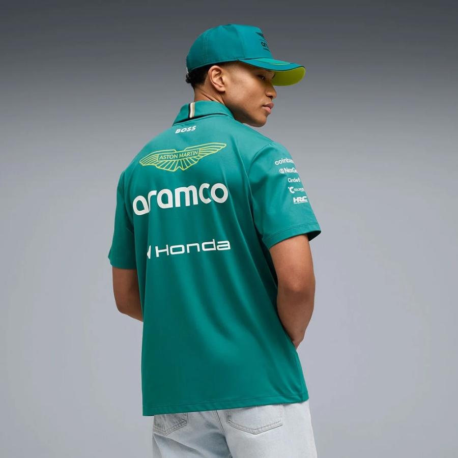 アストンマーティン・アラムコ・ホンダF1 2026 チームポロシャツ S PUMA アストンマーティン アラムコ F1 チーム ポロシャツ 2026