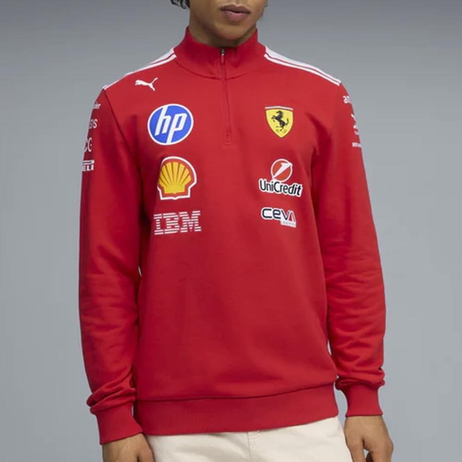 非売品 ハーフジップ フェラーリ×プーマ PUMA（プーマ） 2026 スクーデリア フェラーリ HP チーム T7 ハーフ
