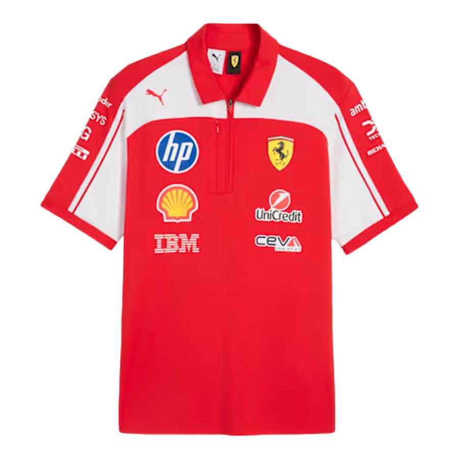 新品2026年正規品！F1 公式ポロシャツ新作フェラーリチーム M鈴鹿日本GP PUMA（プーマ） 2026 スクーデリア フェラーリ HP チーム