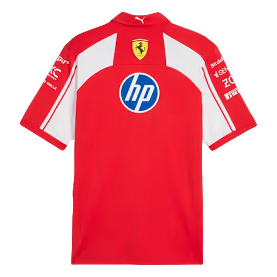 新品2026年正規品！F1 公式ポロシャツ新作フェラーリチーム M鈴鹿日本GP フェラーリ®×プーマ 2026 F1ポロシャツ | Ferrari® Store