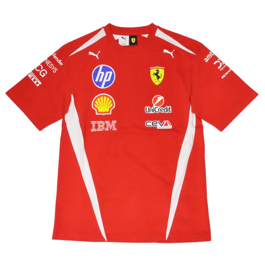 Puma フェラーリ Tシャツ XS レッド　F1 PUMA（プーマ） 2026 スクーデリア フェラーリ HP チーム ドライバー T